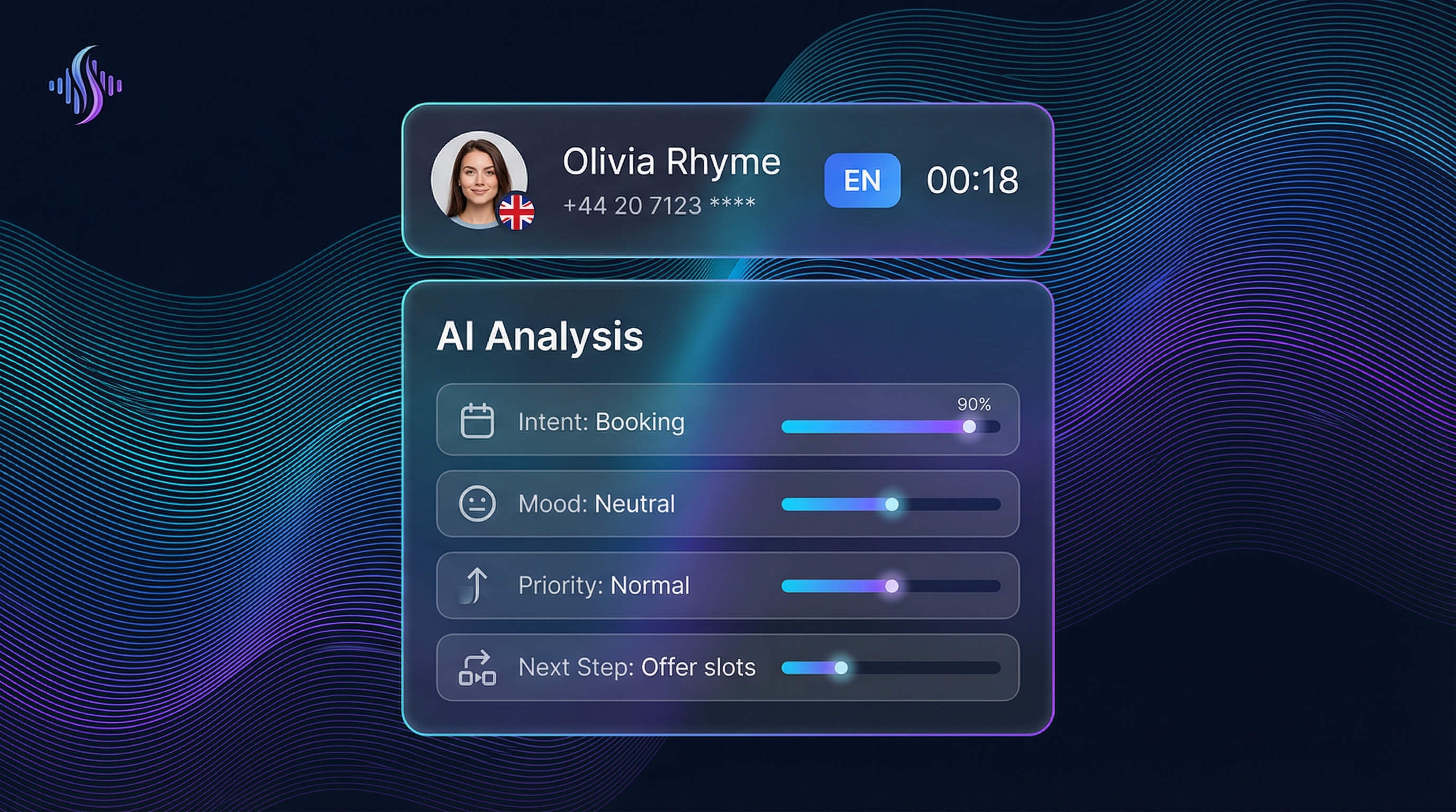 Instantly Understands the Call, Captures the Intent